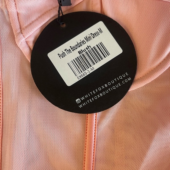 White fox boutique mesh dress - Picture 2 of 4